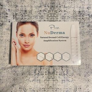NWT NuDerma Natural Dermal Cell Energy Amplification System